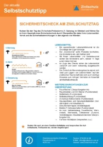 Selbstschutztipp_SicherheitscheckZivilschutztag